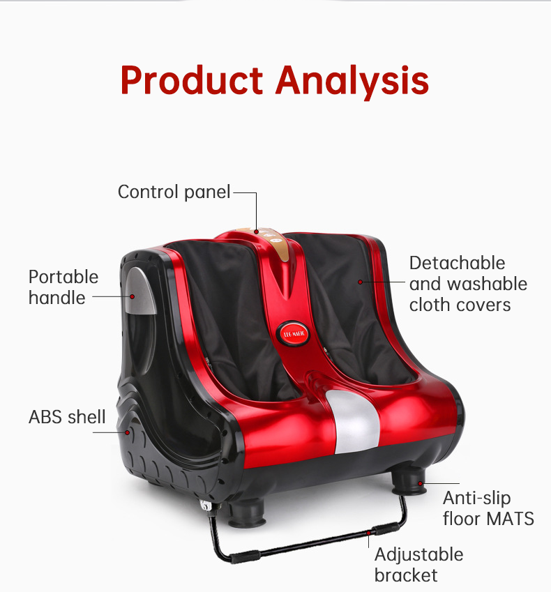 Heated Foot & Leg Massager – Full Coverage Acupoint Therapy Device