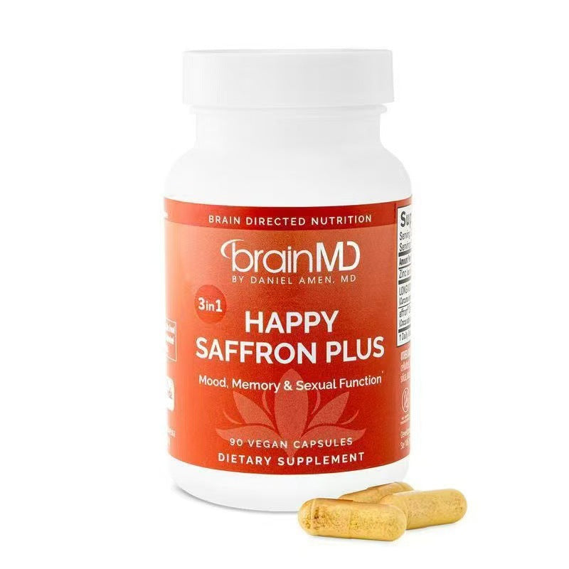 Happy Saffron Plus – Saffron Capsules for Mood & Wellness Support