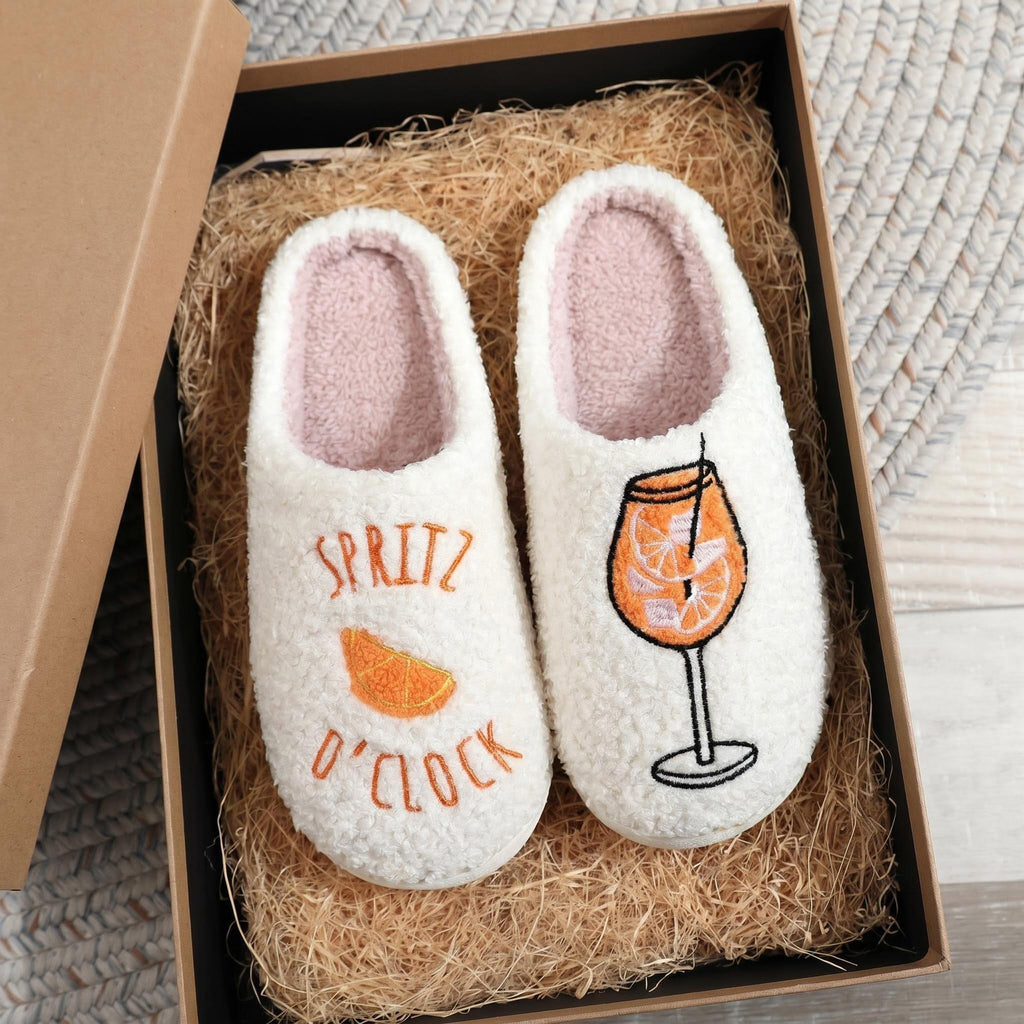 Women's Fluffy Faux Fur Slippers – Cozy Non-Slip House Shoes