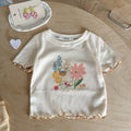 Sporty T-Shirt Casual Kids Clothing for Toddlers