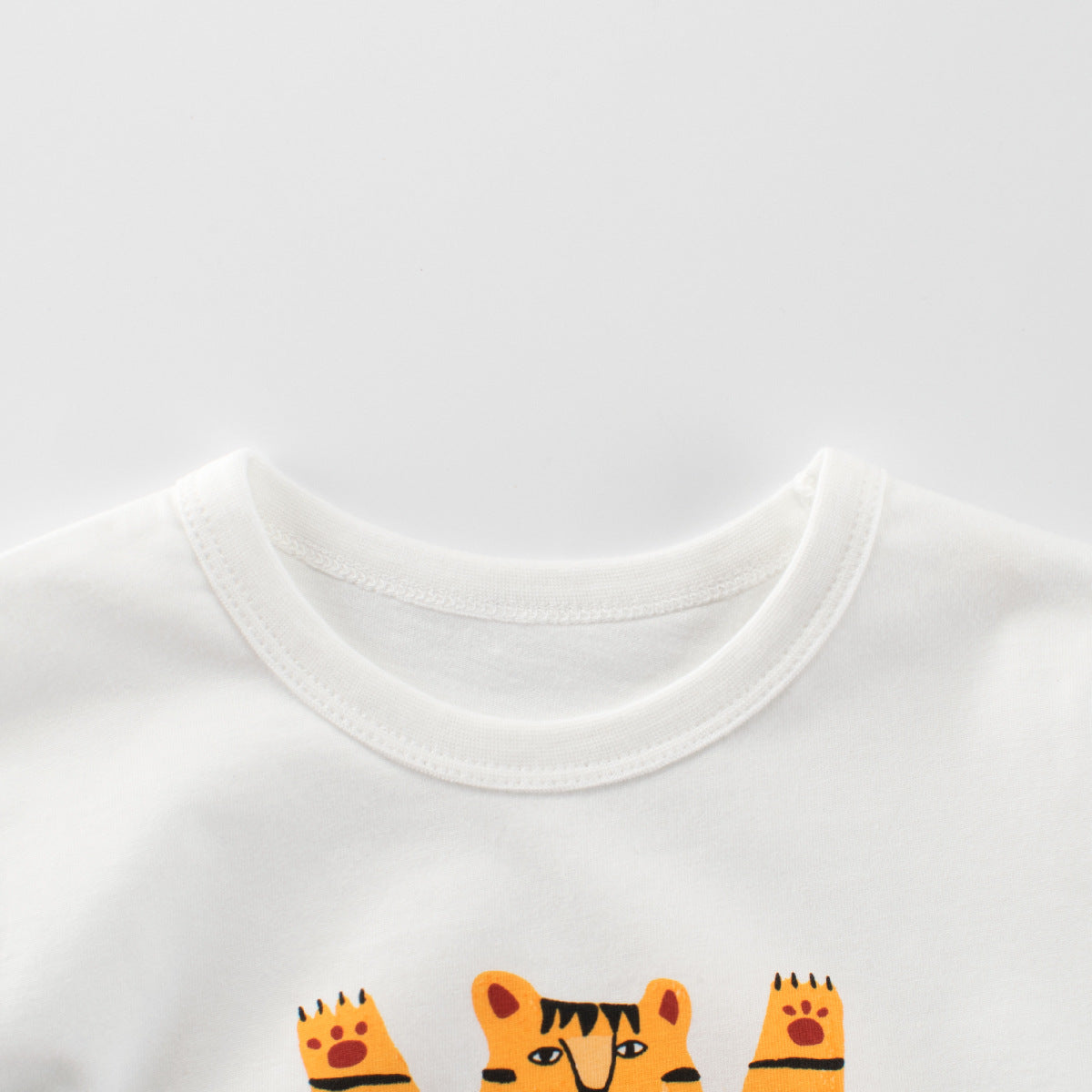 Cartoon Tiger Outfit for Girls Kids Clothing