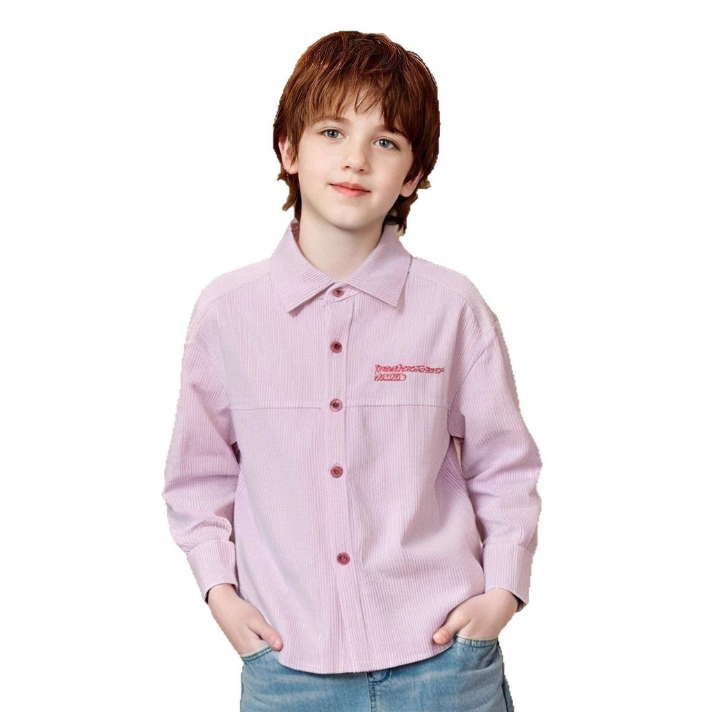 Loose Striped Blazer for Boys, Fashionable Kids Clothing