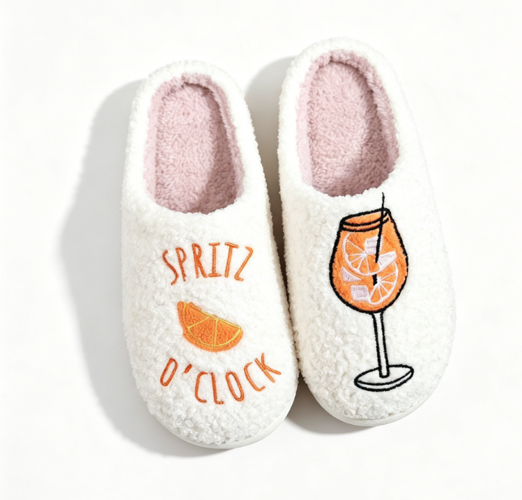 Women's Fluffy Faux Fur Slippers – Cozy Non-Slip House Shoes