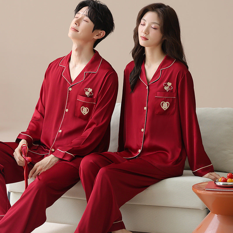 Pajama couple home set
