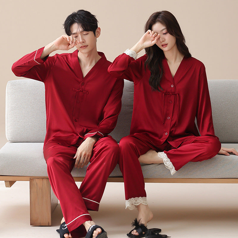Pajama couple home set