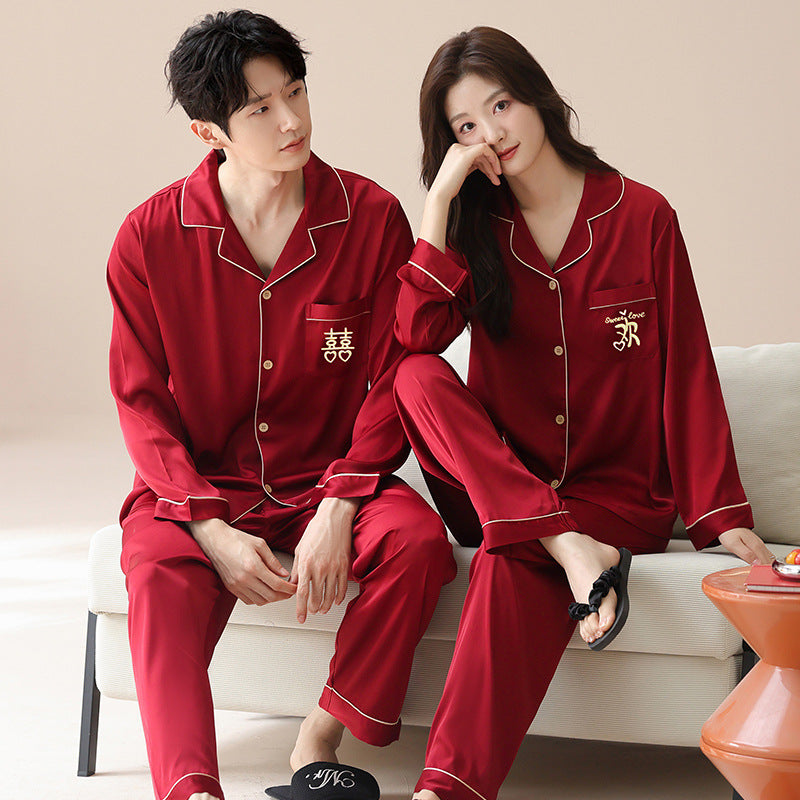 Pajama couple home set