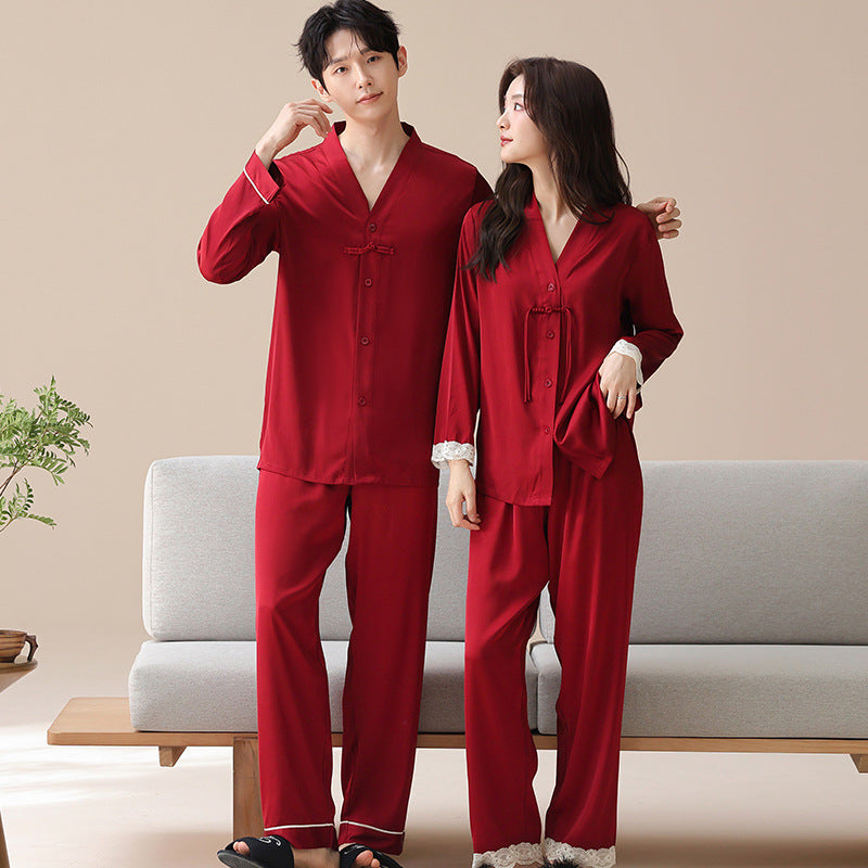 Pajama couple home set