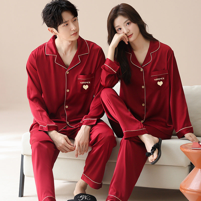 Pajama couple home set